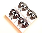 Geek Owl Coasters, Geek Home Stuff, Cool Geek Gifts, Nerd Product, Hipster Owl, Gifts For Geek, Owl Illustration
