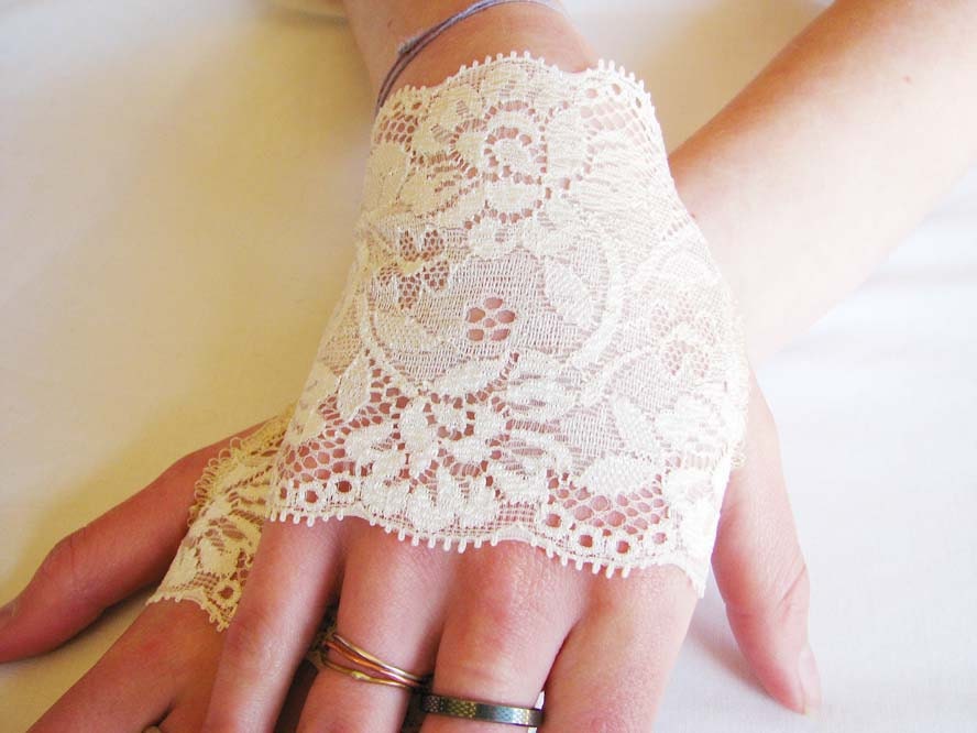 Bride With Gloves