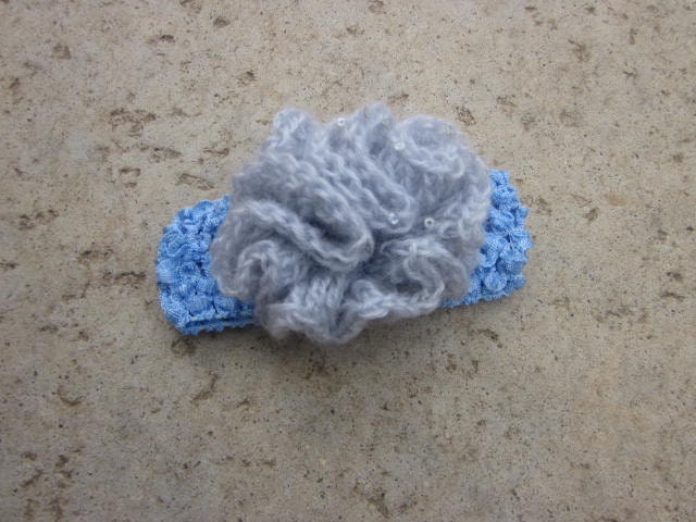 BABY BAND CLEARANCE--Soft Blues Baby Band