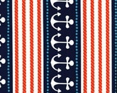Stay the Course Navy 1 Yard Cut