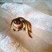 Beautiful Vintage Trifari Gold Feather Brooch Mid Century Estate Jewelry