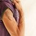 anatomical heart temporary tattoo