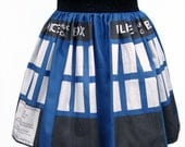 Time Machine Inspired Full Skirt