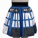 Time Machine Inspired Full Skirt