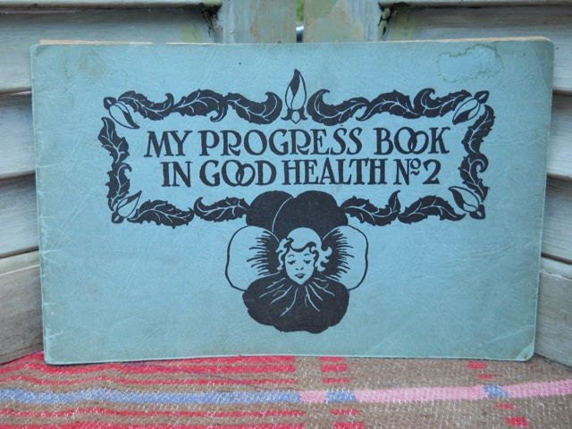 Elementary School Softcover Workbook - My Progress Book in Good Health No. 2 c. 1929