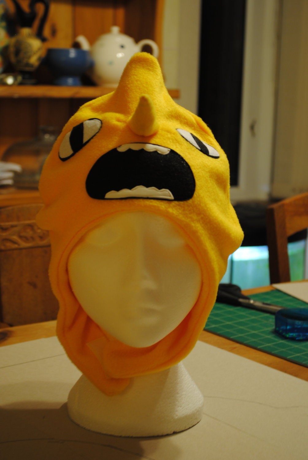 Adventure Time Inspired Lemongrab Hat