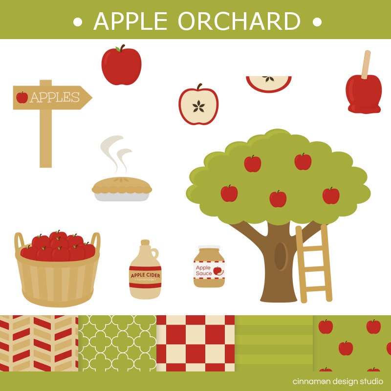 apple orchard clipart free - photo #31