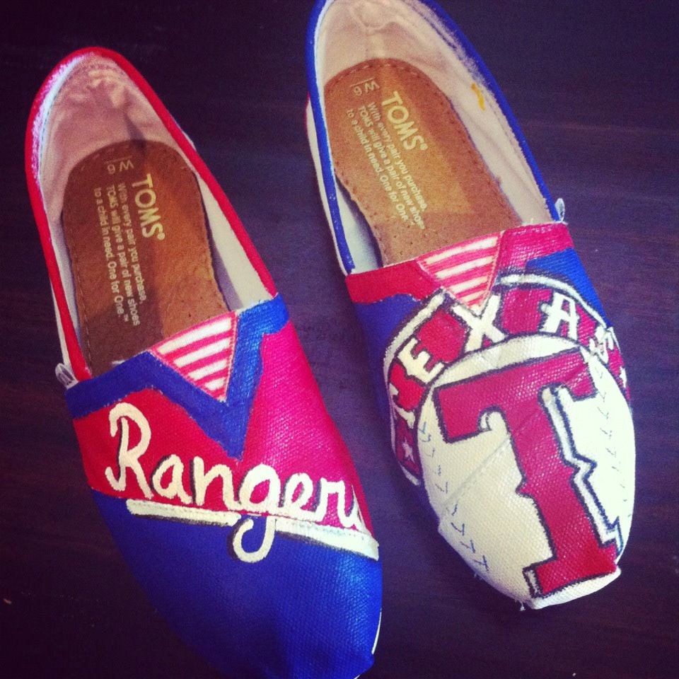 Texas Rangers TOMS