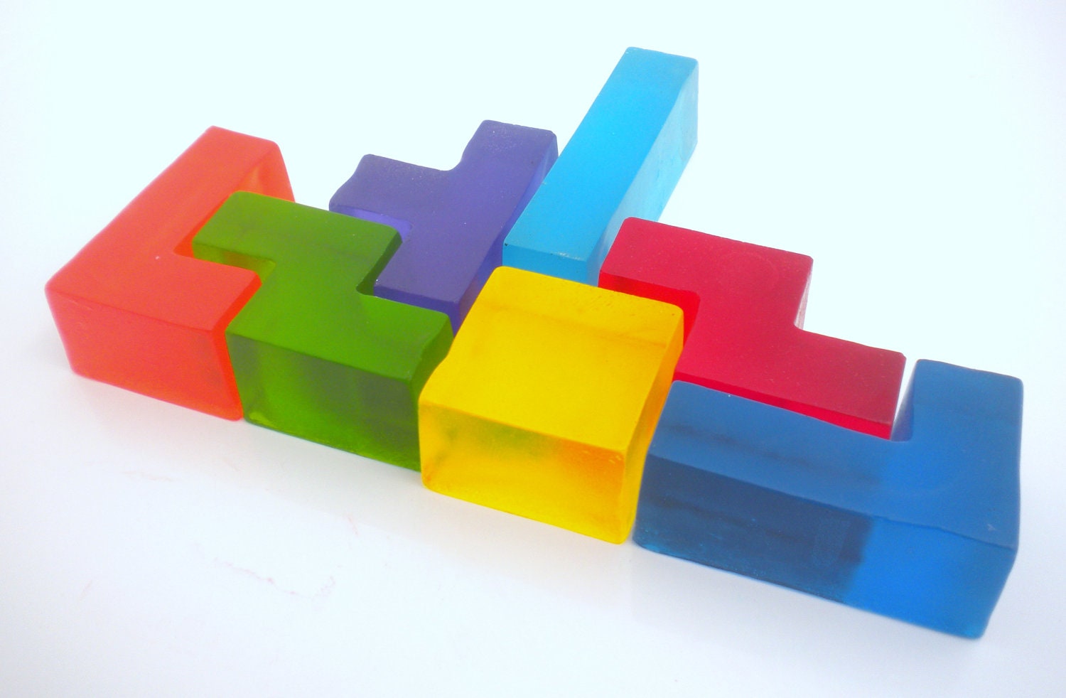 Soap - Tetris Block Soap - Set of 7