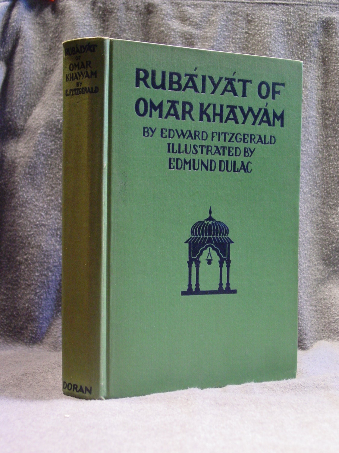 The Rubaiyat Of Omar Khayyam - Color Illustrations by Edmund Dulac - Vintage Copy, 1930s