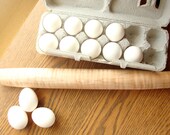 Tiger Maple rolling pin, highly figured, rare wood, sixteen inches long