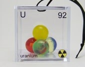 Uranium - Periodic Table of Elements Cube Ornament - ElementsCubed