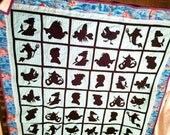 Little Mermaid Silhouette Quilt