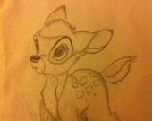 Disney Bambi and Thumper Cotton Tote Shopper Bag