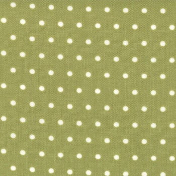 Floral Dots in Pear from Vintage Modern by Bonnie and Camille for Moda-  Fat Quarter