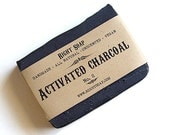 Charcoal  Soap, Men soap,  Activated Charcoal Soap  - All Natural Soap, Vegan Soap, Unscented Soap, Handmade Soap, gift for men,