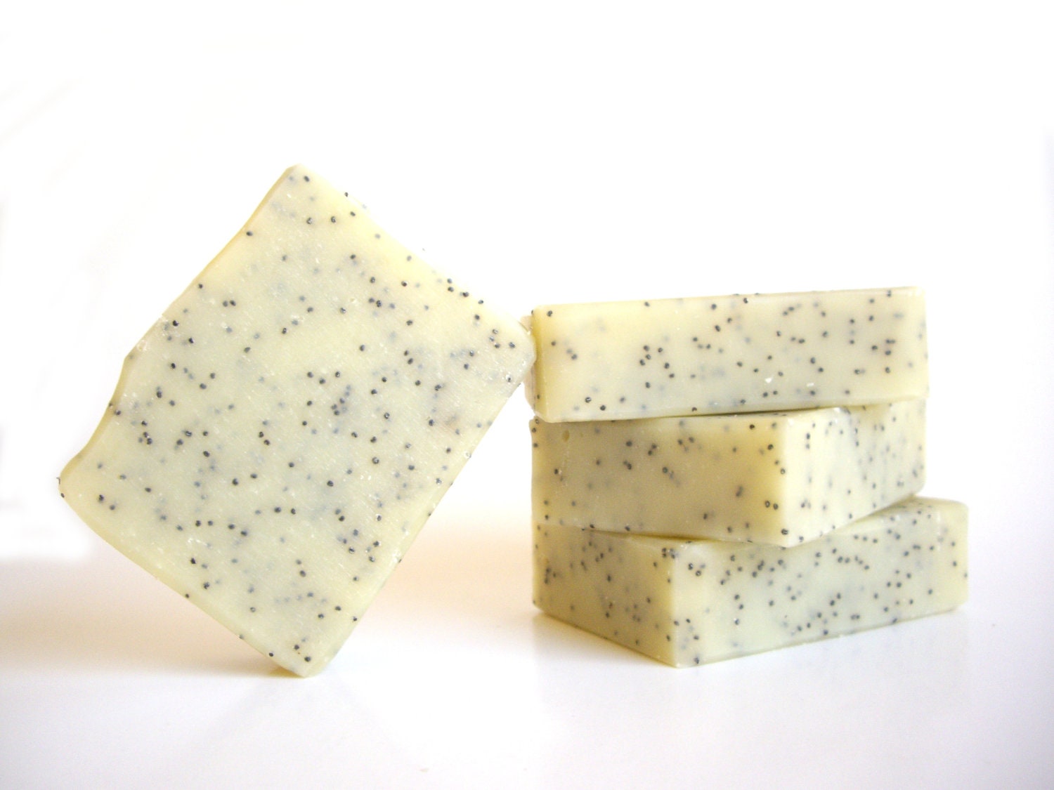 Soap Carrot and Poppy - Exfoliating soap, Scrub Soap, Vegan soap, Unscented soap