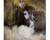 Glass Ball, Ballroom Pass - (Inspired by The Labyrinth)- 9x12 Giclee Matte Print