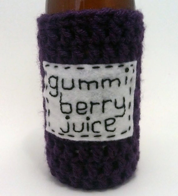 Cartoon Juice Bottle