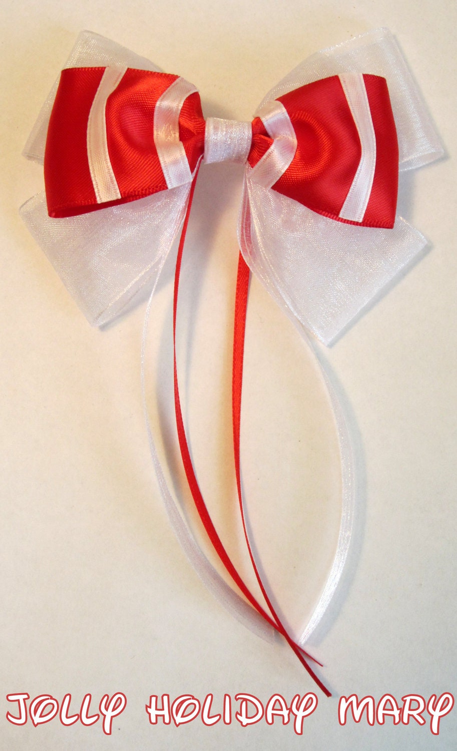 Jolly Holiday Mary Poppins Hair Bow Disney Inspired