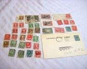 Early 1900s Canadian stamps lot number 2  includes used cancelled stamps 1903 cover nova scotia etc