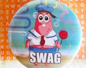 SWAG (Patrick Starfish) meme - 1.75" Badge / Button