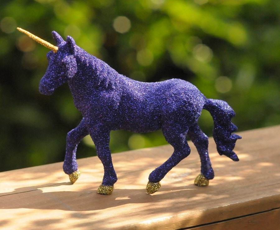 Purple Sparkly Unicorns