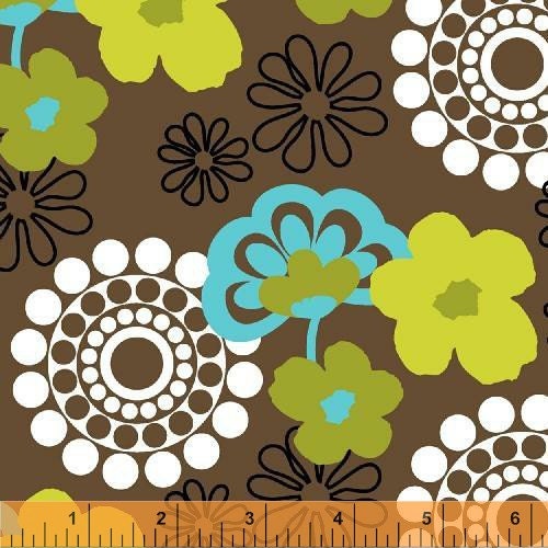 CLEARANCE Windham Fabrics Shadow Flower-1 Yard