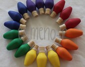 Colored Light Bulb Pattern Set-Montessori Inspired Pattern Set