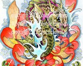 13"x19" Prints from original watercolor paintings