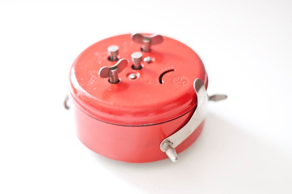 Vintage soviet mechanical alarm clocks - set of 2