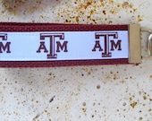 Texas A & M University key fob Aggie w/ FREE MINI