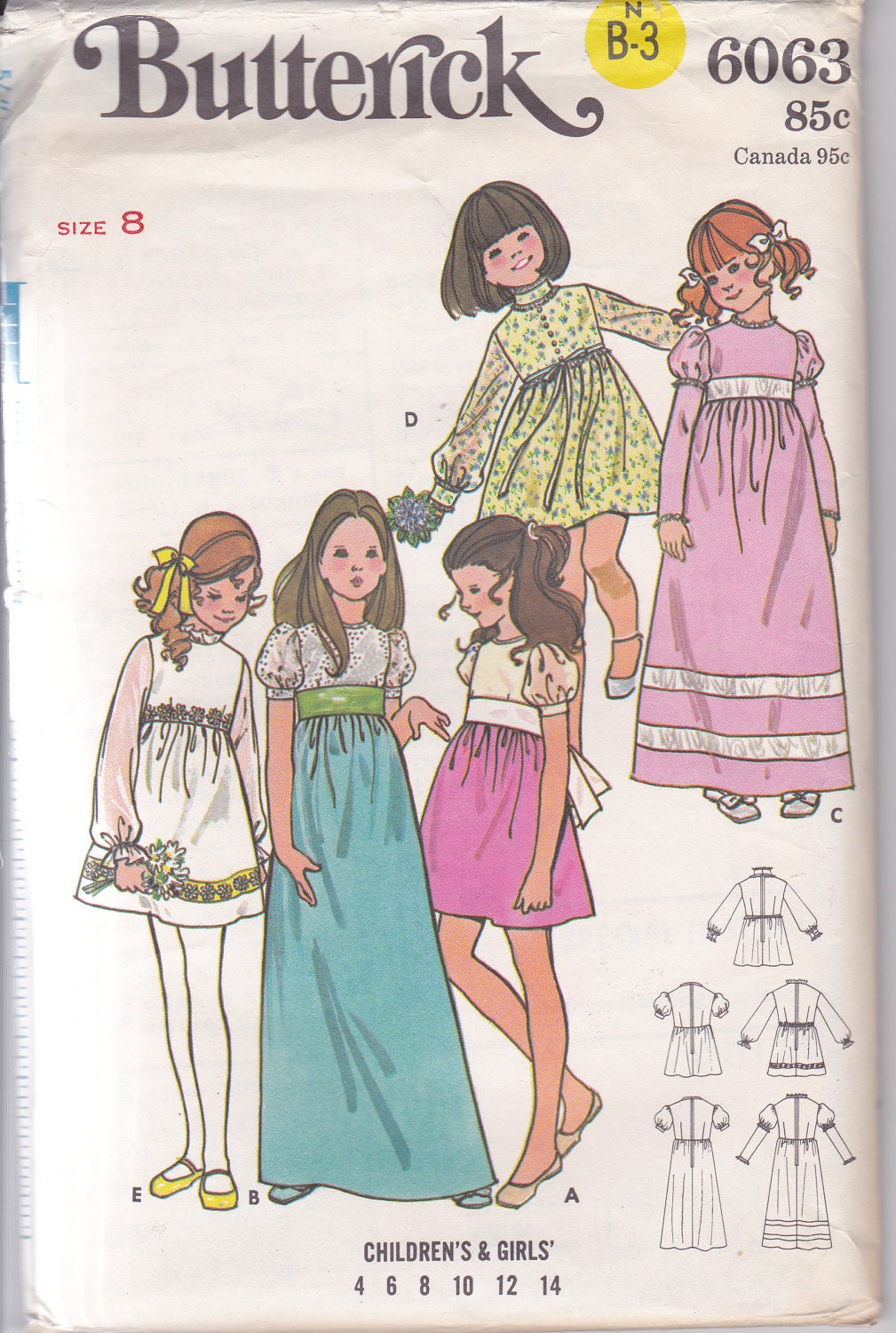 girls dress pattern