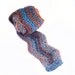 ON SALE Western, Rustic Scarf in Blue, Teal, Brown, Rust, Orange, Multicolored, Tweed