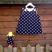 PDF dress pattern and matching doll  -Sizes 6M - 4T (4 years)