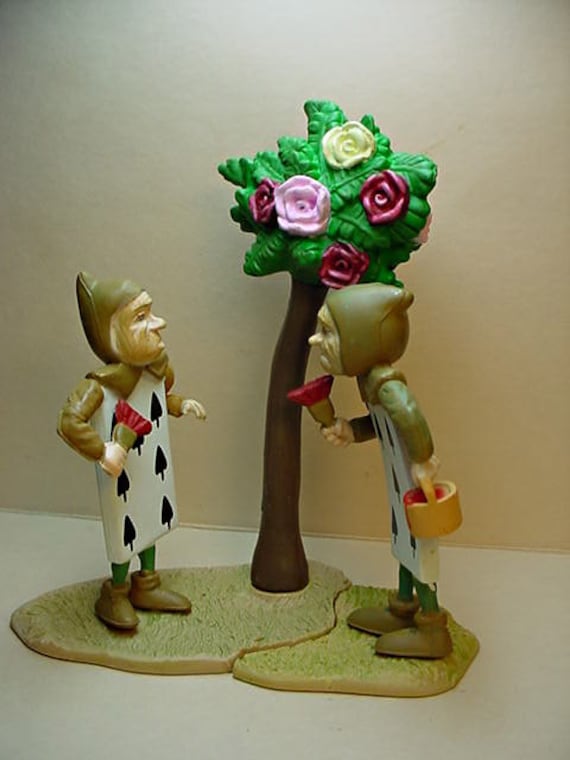 Alice In Wonderland Painting Roses Red, via Etsy: TerrillCSmith