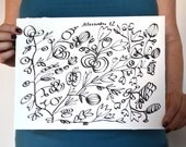 BLACK FLORA - Flowers 1002