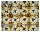 Peru Spanish Tiles II Photography 8x10 Art Print Modern Home Decor Color