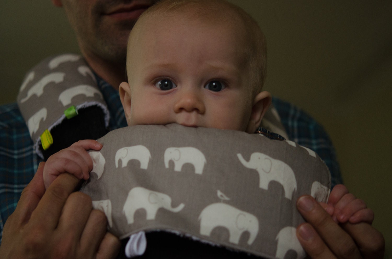 Beco Gemini Drool Teething Bib for Front Facing // Organic Cotton Fabric