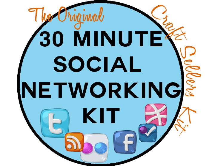 30 Minute Social Networking Etsy Sellers Kit