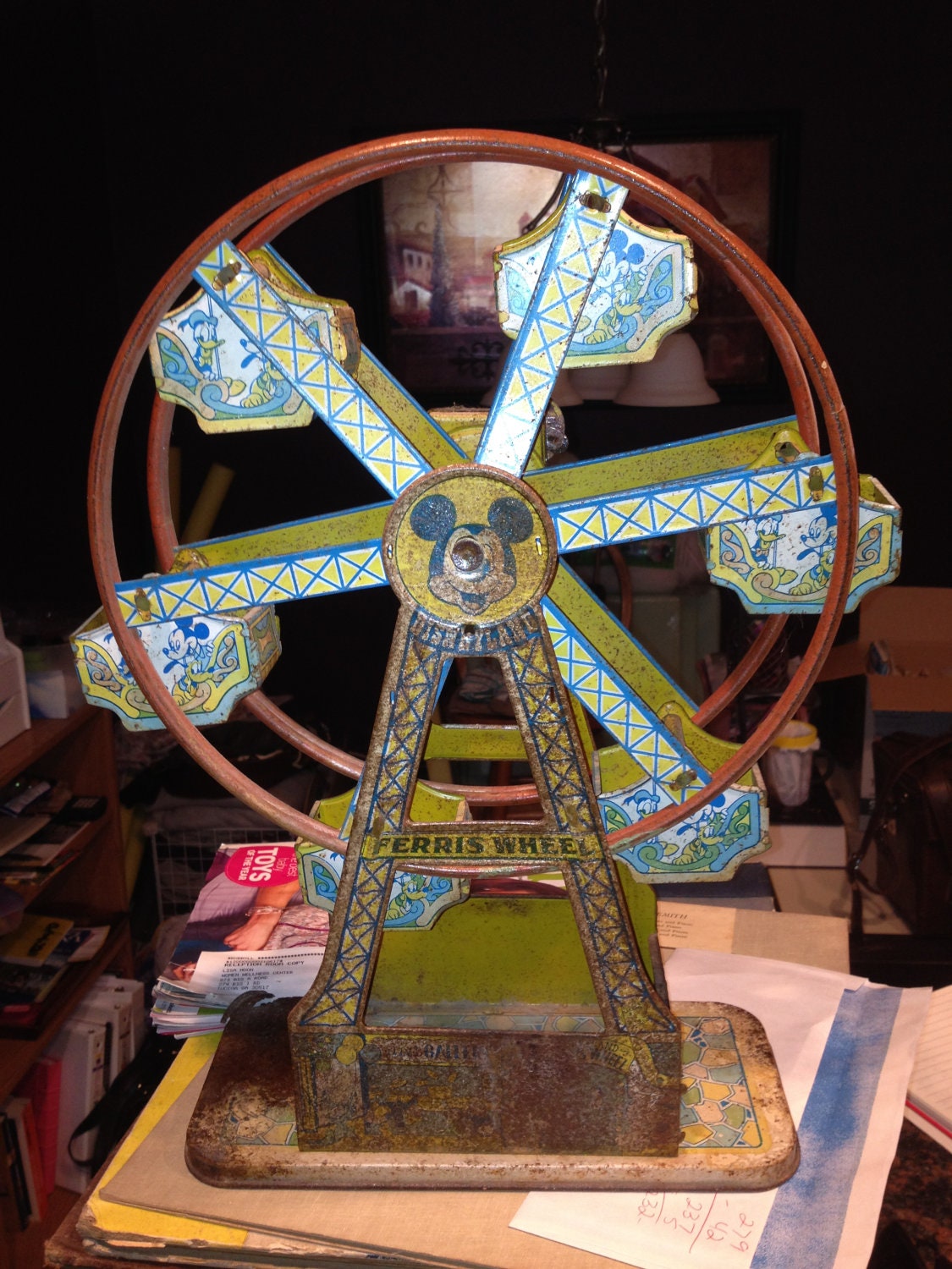 Vintage Windup Disney Ferris Wheel