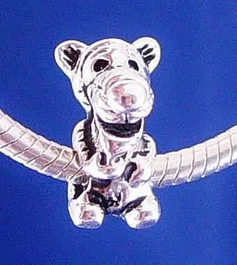 Tigger from Winnie the Pooh  Disney European Charm Bead Silver Plated Jewelry designed to fit your Bracelet or style