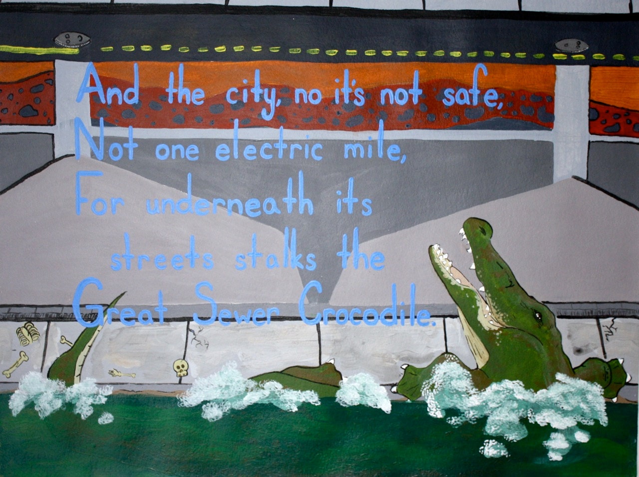 Sewer Crocodile - Monster Ballad