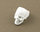 White Skull Ring