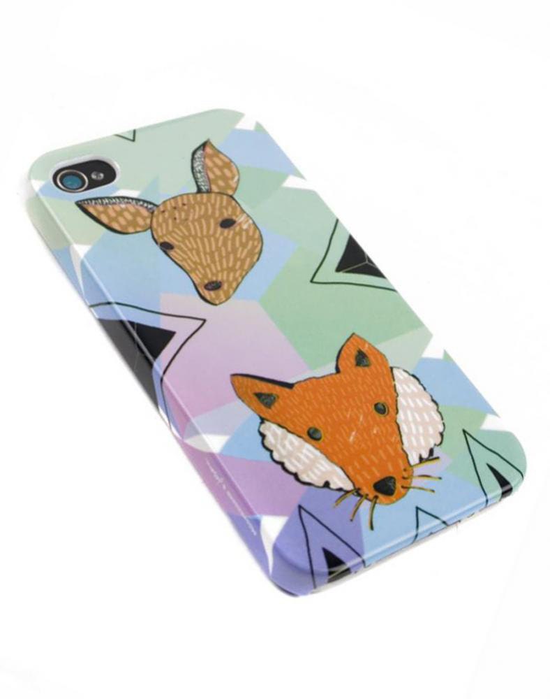 Deer & Fox iphone Case