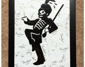 My Chemical Romance "The Black Parade" Marching Band Guitar Pick Art