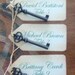 Custom Printable DIY Wedding Tag Downloads - use for favors, thank you, escort cards, and more