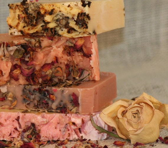 Sweet Bed of Roses Goat Milk Soap