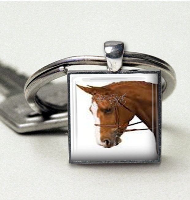 Horse Jewelry, Handmade Horse Keychain,, Horse Pendant, Horse, Guys, Men ,Teens Tweens, Girls, Under 10, USA Made