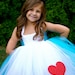 Alice in Wonderland Costume Tutu Dress